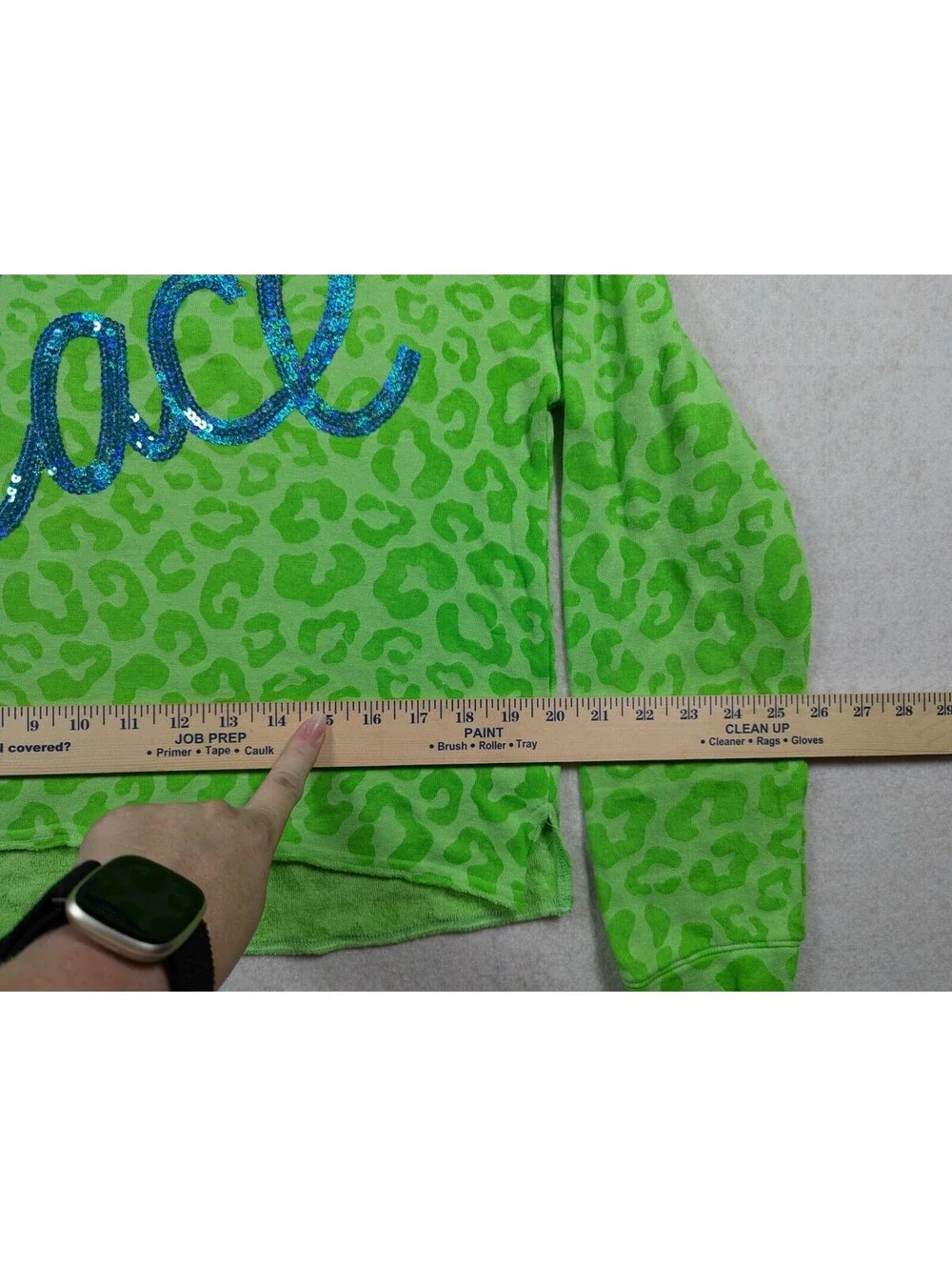 Girls - Size 20 - Green PEACE T-Shirt by Justice